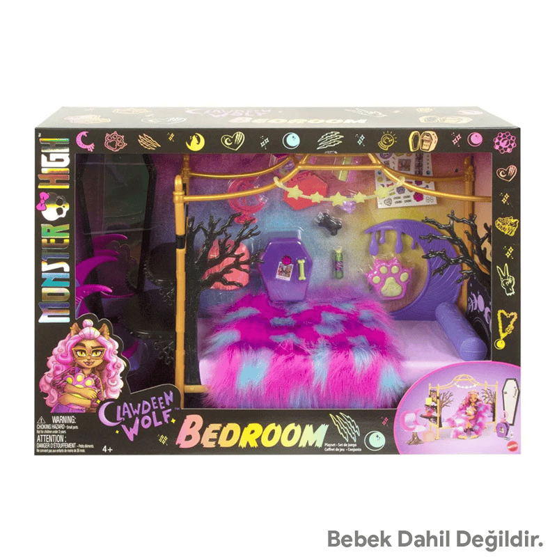 MATTELMONSTER HIGH HARİKA YATAK ODASIHHK64