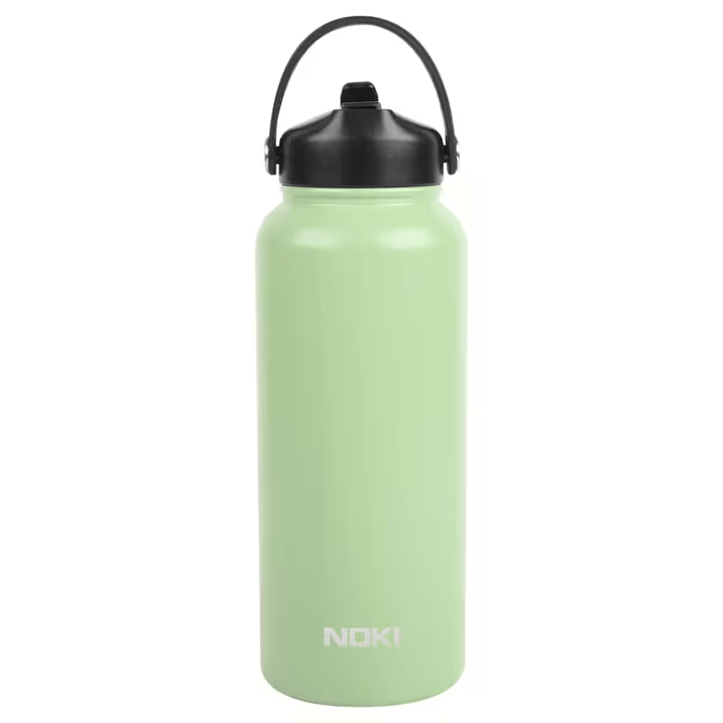 NOKİNOKİ T-0127 ÇELİK MATARA ÇEVİR AÇ PİPET TAŞIMA KULPLU 960 ML8684718182887