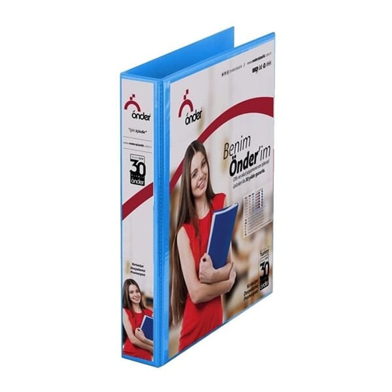 ÖNDERÖnder 2015-1 Firma Klasörü 5 Cm 4 Halka Mavi8695253201513 