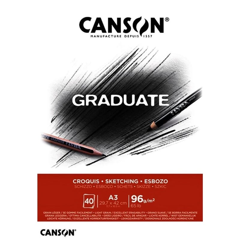 CANSONPAD CANGRAD SKETCH 40S A4 96 GR3148950021038