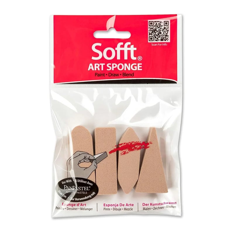PANPASTELPAN PASTEL 61100 SOFFT ART SPONGE SÜNGER 4LÜ SET279319