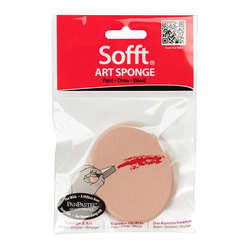PONARTPAN PASTEL-Büyük Oval Sünger PZ-61041338084