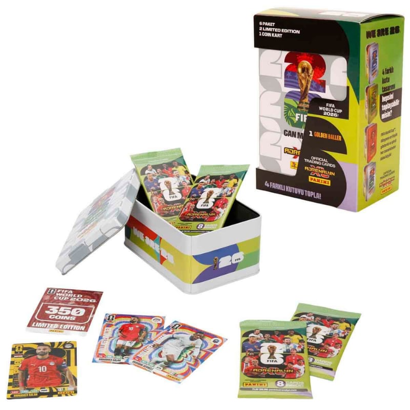 PANINI MARKALI ÜRÜNLERPanini-FIFA World Cup 2026 Metal Kutu8051708029376