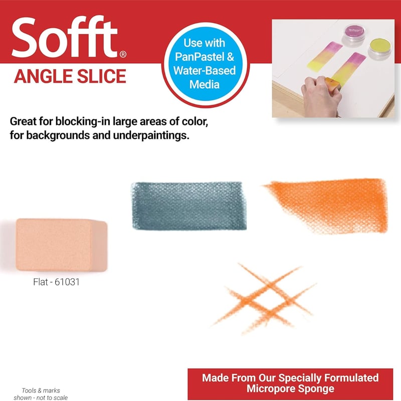 PANPASTELPanPastel 2 - ANGLE SLICE (FLAT) SET3K.G8061031-T