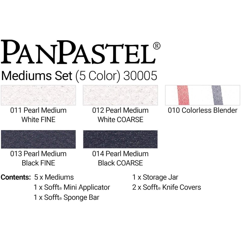 PANPASTELPanPastel G8030005-0 MEDIUMS SET879465001699