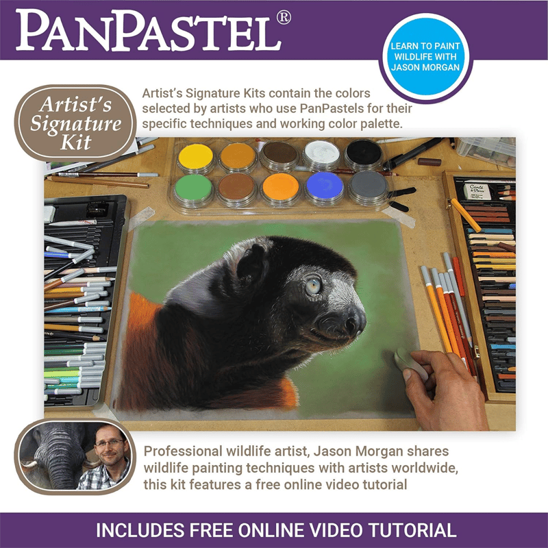 PANPASTELPanPastel G8030082-0 WILDLIFE PAINT.J.MORGAN SET879465007158