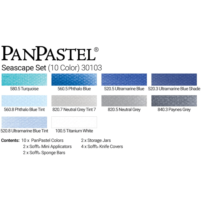 PANPASTELPanPastel G8030103-0 SEASCAPE SET879465002047