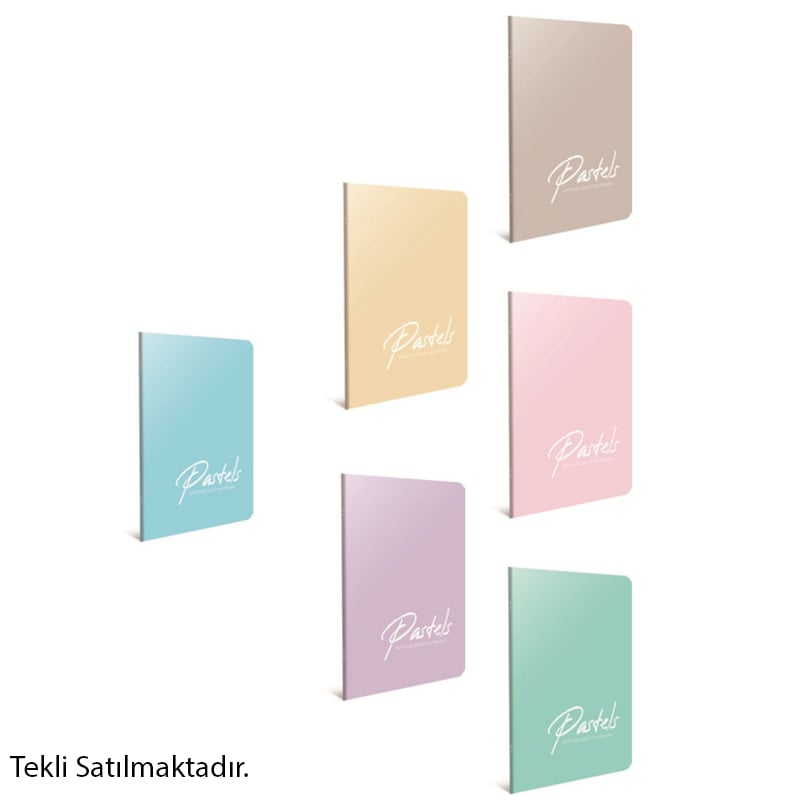 GIPTAPASTELS TEL DİKİŞ A4 80YP KARELİ DEFTER8697236124468