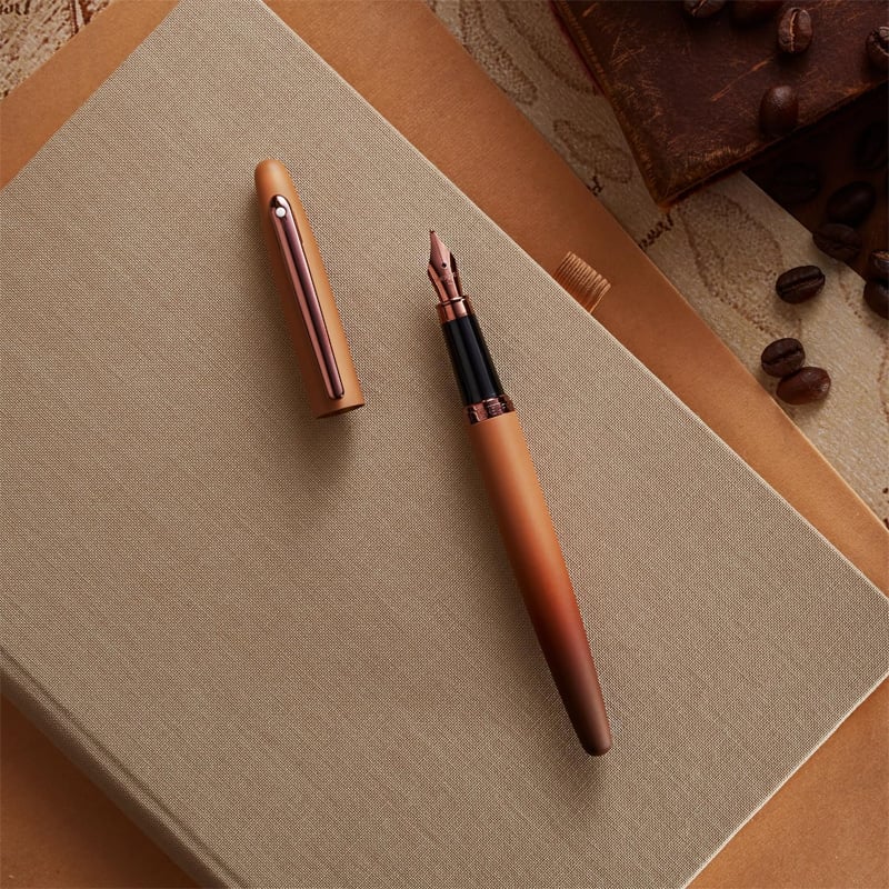 KAWECOPEN SHEAFFER VFM E9428 COFFE EDİTİON MATT BROWN WİTH REGAL BROWN074040000528