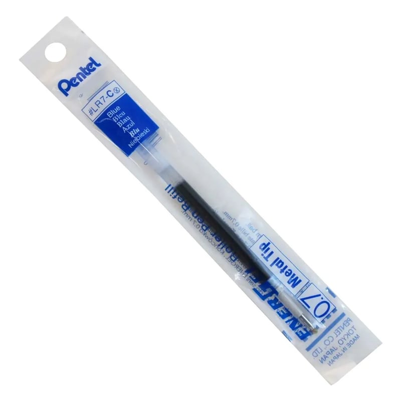 Pentel Pentel BL37/BL57 Likit-Jel Roller Yedeği Mavi - 0.7 mm319978
