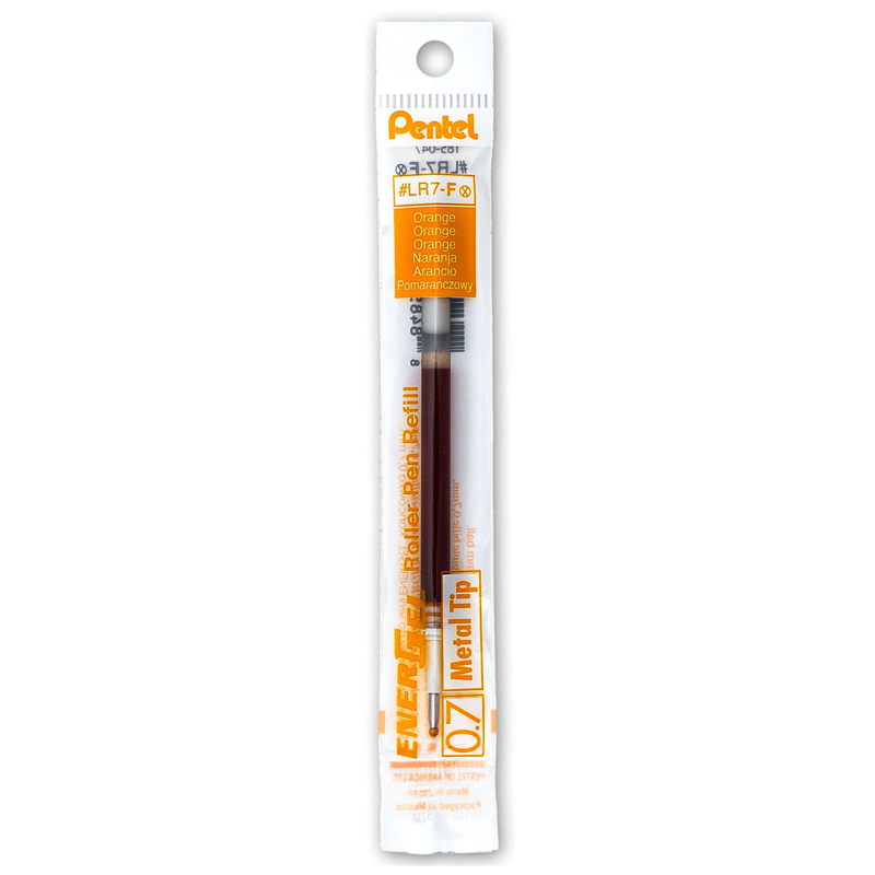 PENTELPentel BLN35 Likit-Jel Roller Yedeği - 0.7  mm İğne Uç TURUNCU884851009074