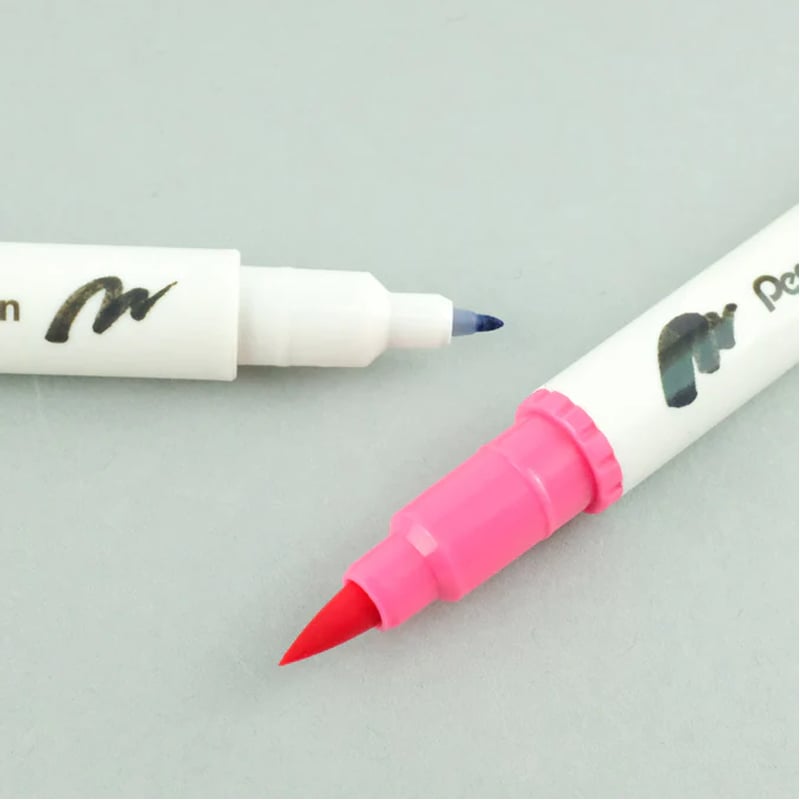 PENTELPentel Brush Sing Pen Twin Çift Taraflı Fırça Uçlu KalemTURSAN SESW30C30