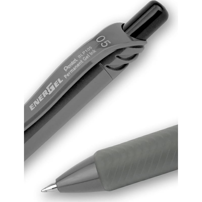 PENTELPentel ENERGEL Permanent Jel Siyah Mürekkep 0,5 m884851065995