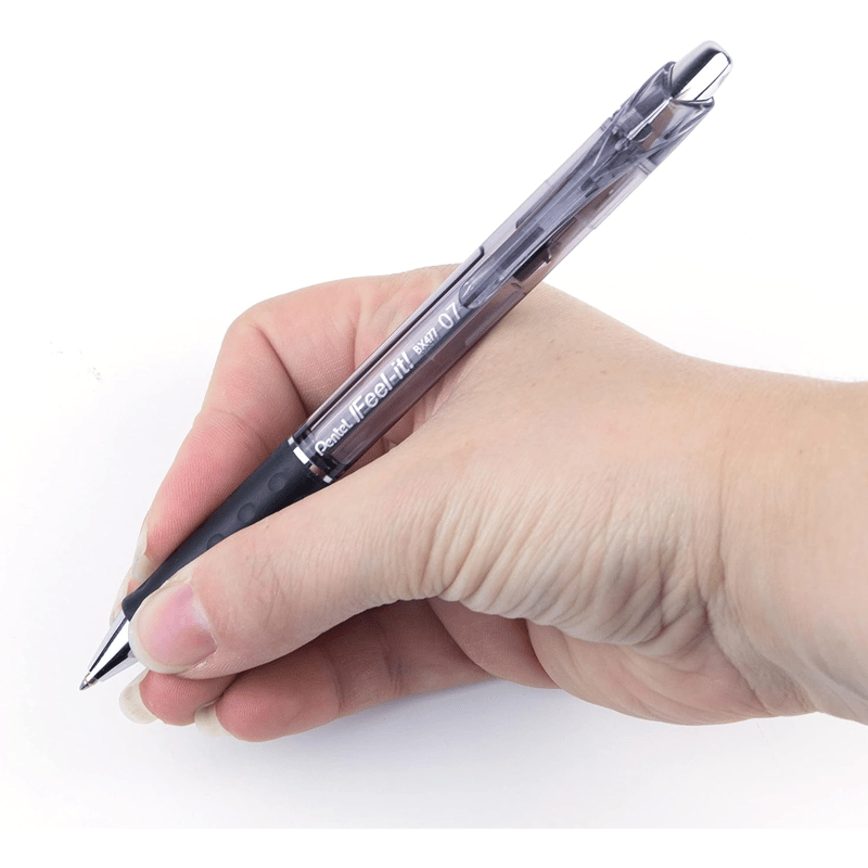 PENTELPentel FEEL IT 0.7 mm Mekanizmalı Roller Kalem SİYAH884851028518