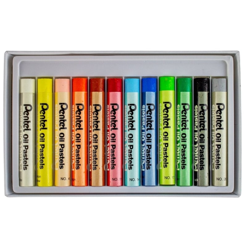 PENTELPentel Yağlı Pastel 12 Renk4711577003573