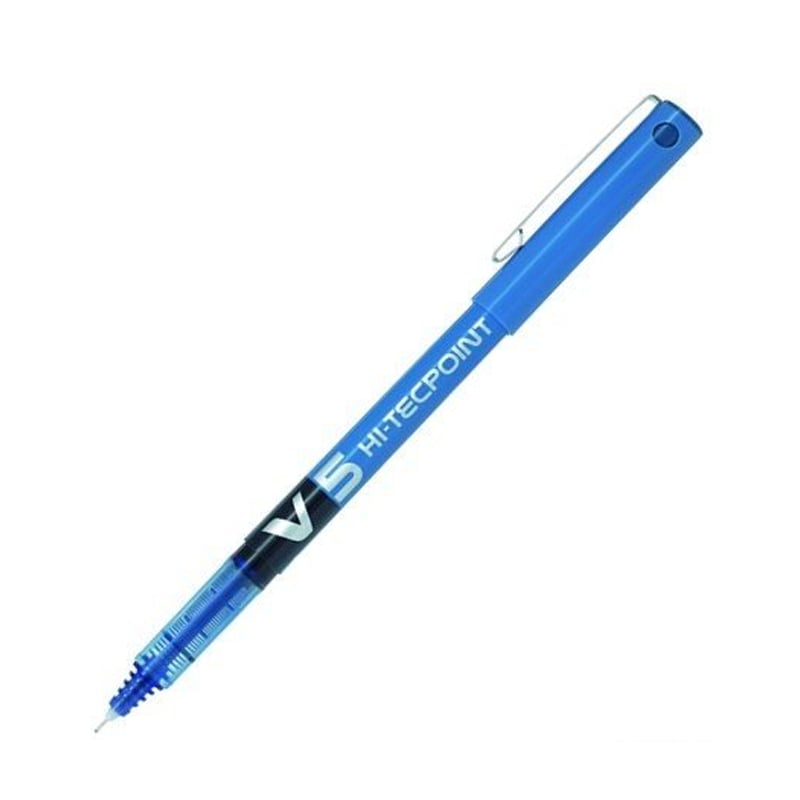 PİLOTPILOT BX-V5 HI-TECPOINT 0.5 İĞNE UÇLU ROLLER KALEM MAVİ13658-001