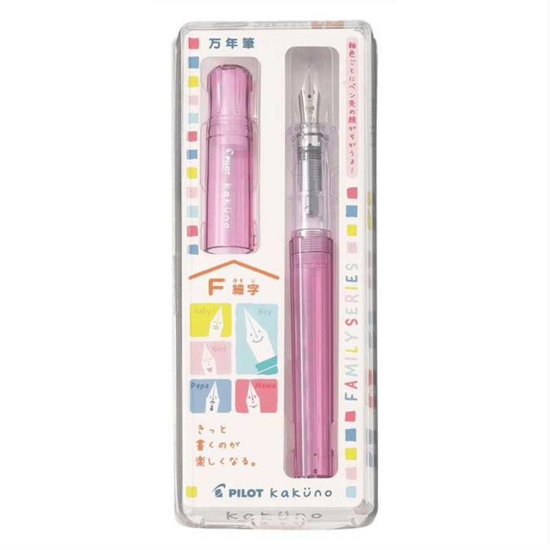 PİLOTPILOT KAKUNO DOLMAKALEM AÇIK PEMBE F51014-271