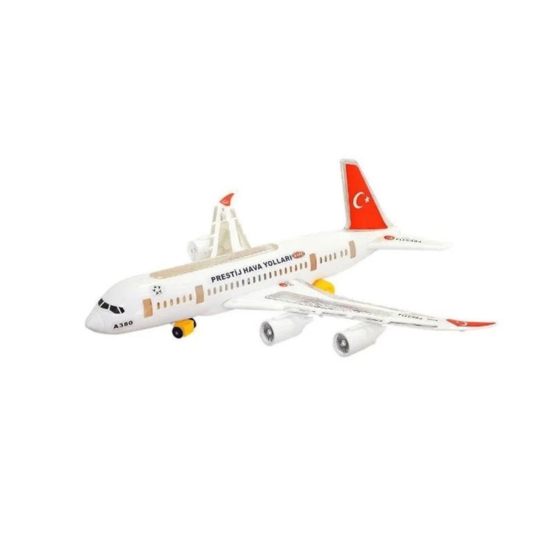 PRESTİJ OYUNCAKPRESTİJ 1505 KUTULU IŞIKLI MÜZİKLİ A380 UÇAK6971155815051