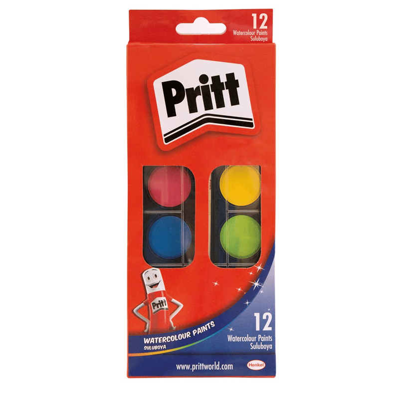 Play-Doh Pritt Suluboya Büyük 12 Renk288066