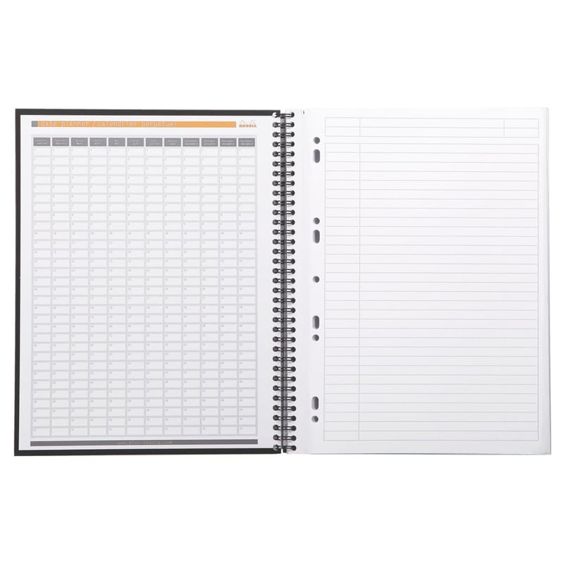 ESMORHODIA RC191310 225*297 mm A-4+ ÇİZGİLİ DEFTER SPİRALLİ (5'Lİ)341188
