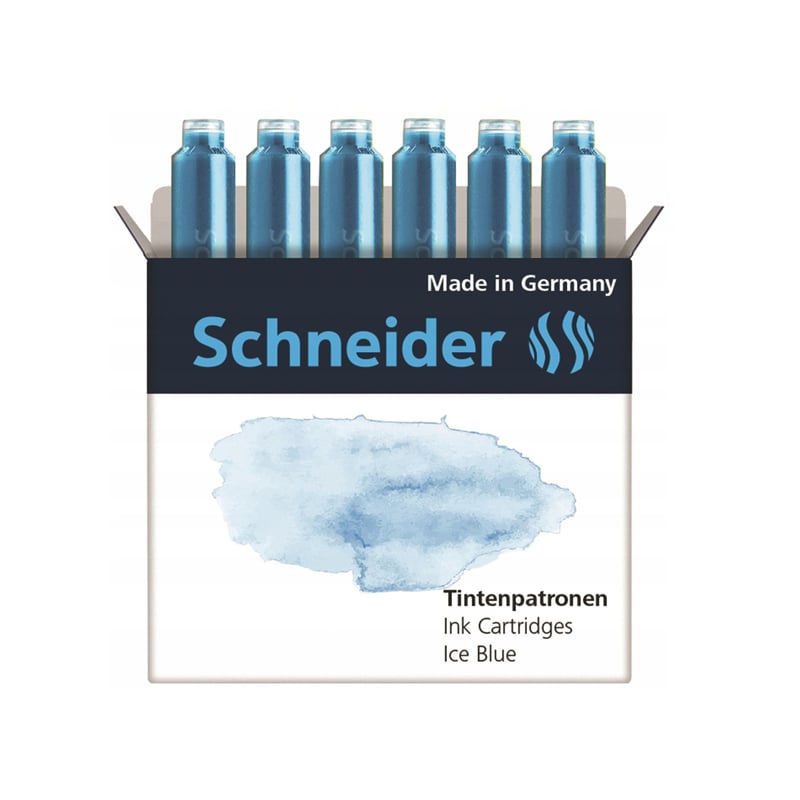 SCHNEIDERSCHNEIDER KARTUŞ 6'LI BUZ MAVİSİ-İCE BLUE4004675147561