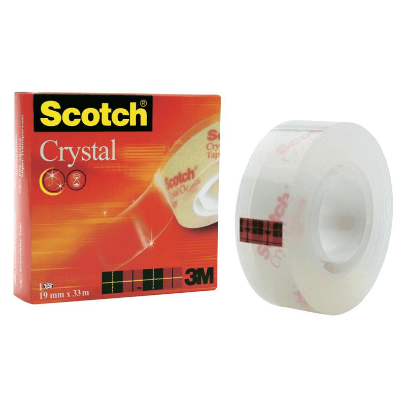3MScotch Crystal Bant Şeffaf 19mmx33m10956
