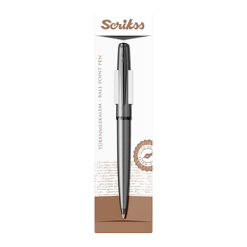 SCRIKSSSCRİKSS 78MG TÜKENMEZ KALEM MAT GRİ8690187395772