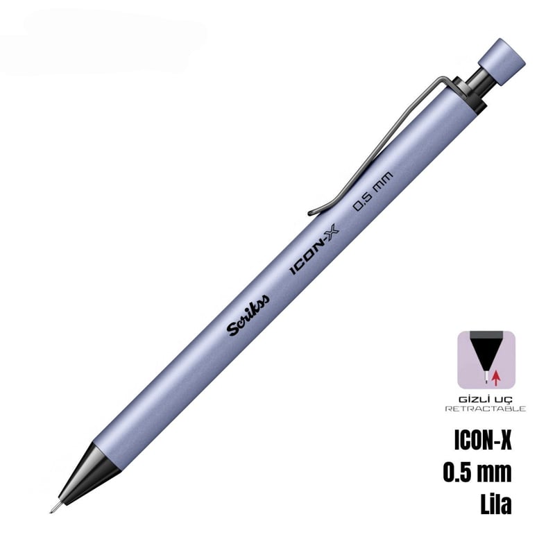SCRIKSSScrikss ICON-X VERSATİL KALEM 0.5 MAVİ8690187390265