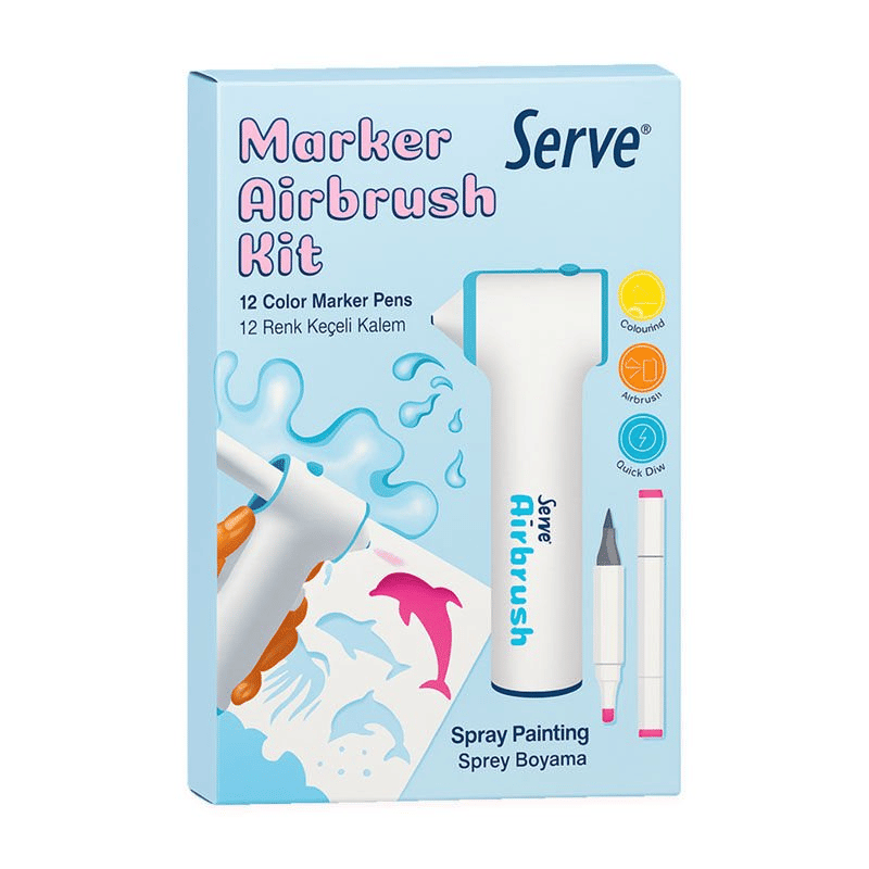SERVESERVE AIRBRUSH KITKMSV-8900