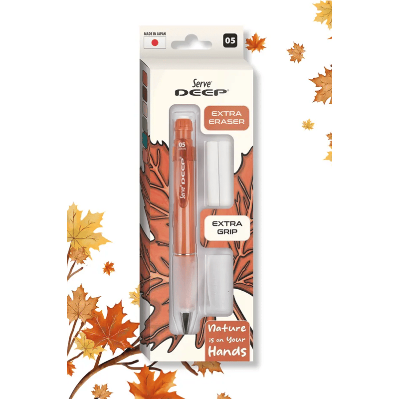 SERVESERVE DEEP KLM & GRIP & SILGI YEDEKLI SET 05 MM NATURE İS ON YOUR HANDS8680869459595