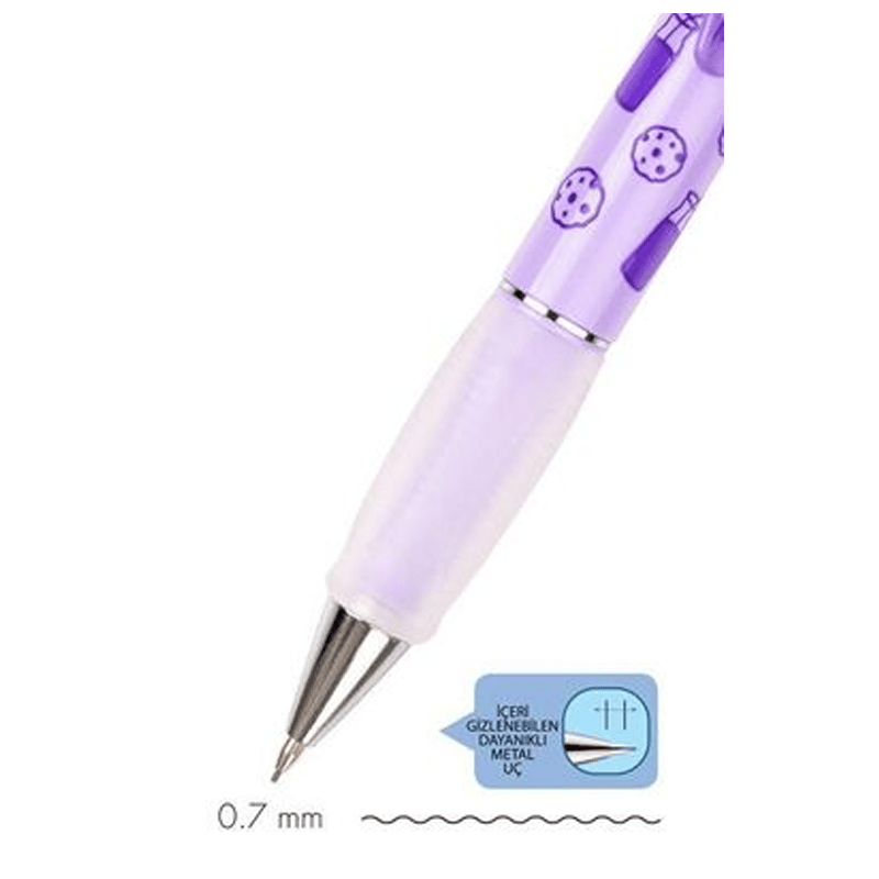 Serve Serve Deep Mekanik Kurşun Kalem 0.7 mm Tatlı Serisi Kurabiye Ve Süt8680869455382