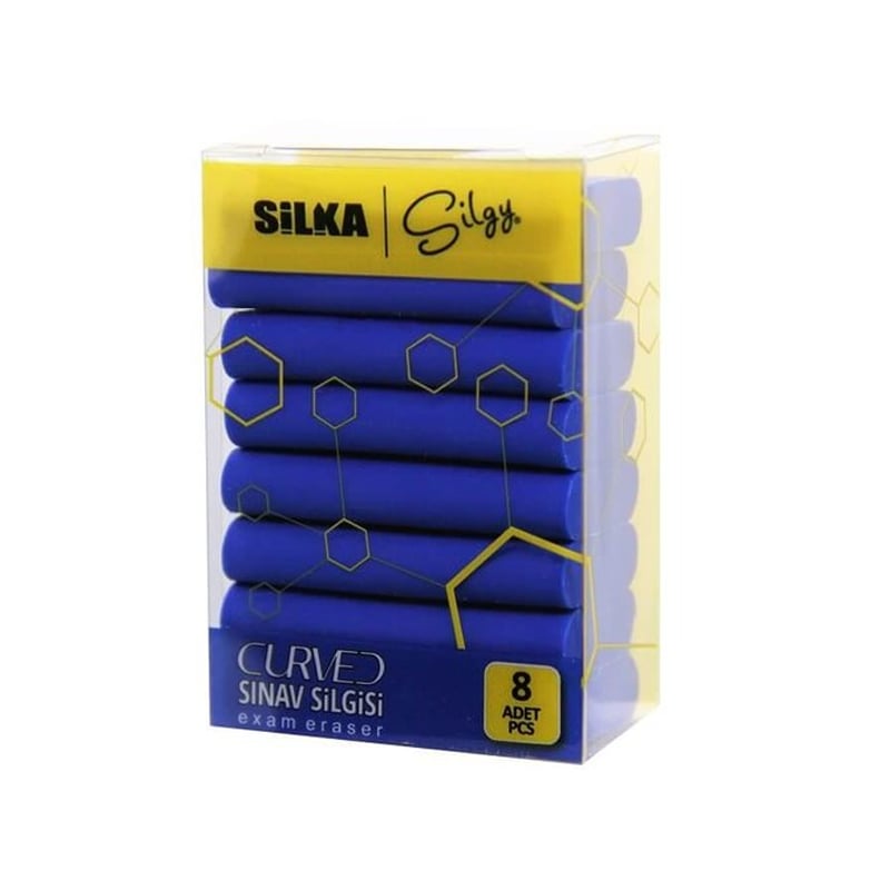 SİLKASilka-Silgy Curved 8'Li Sınav Silgisi Sg 53Y00048751