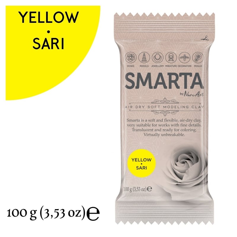 SmartaSmarta Modelleme Hamuru 100gr Sarı8682923974136