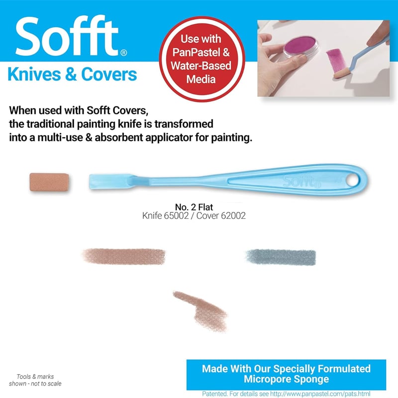 PONARTSOFFT KNİFE&COVERS NO 2 DÜZ PZ-65002338088