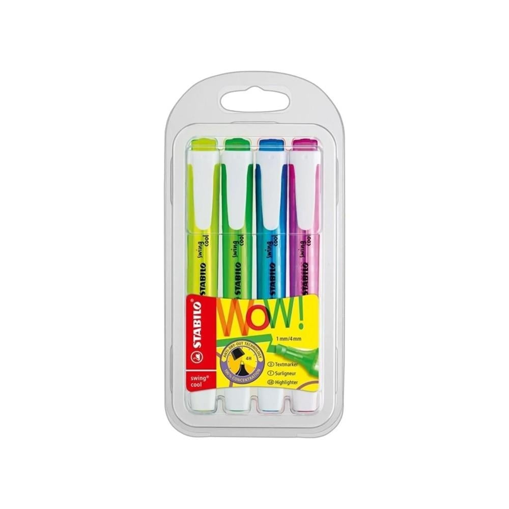 Stabilo Stabılo Swing Cool 4'lü Paket Neon