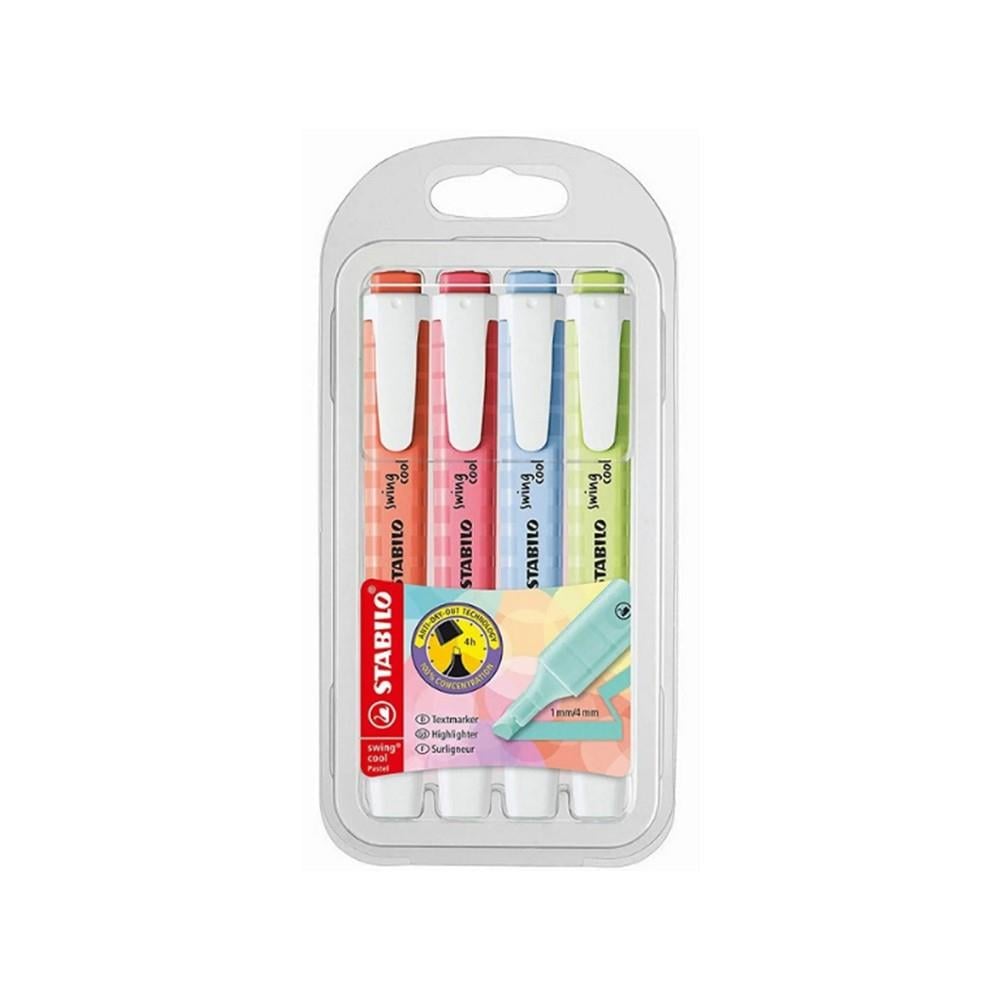 Stabilo Stabılo Swing Cool 4'lü Paket Pastel