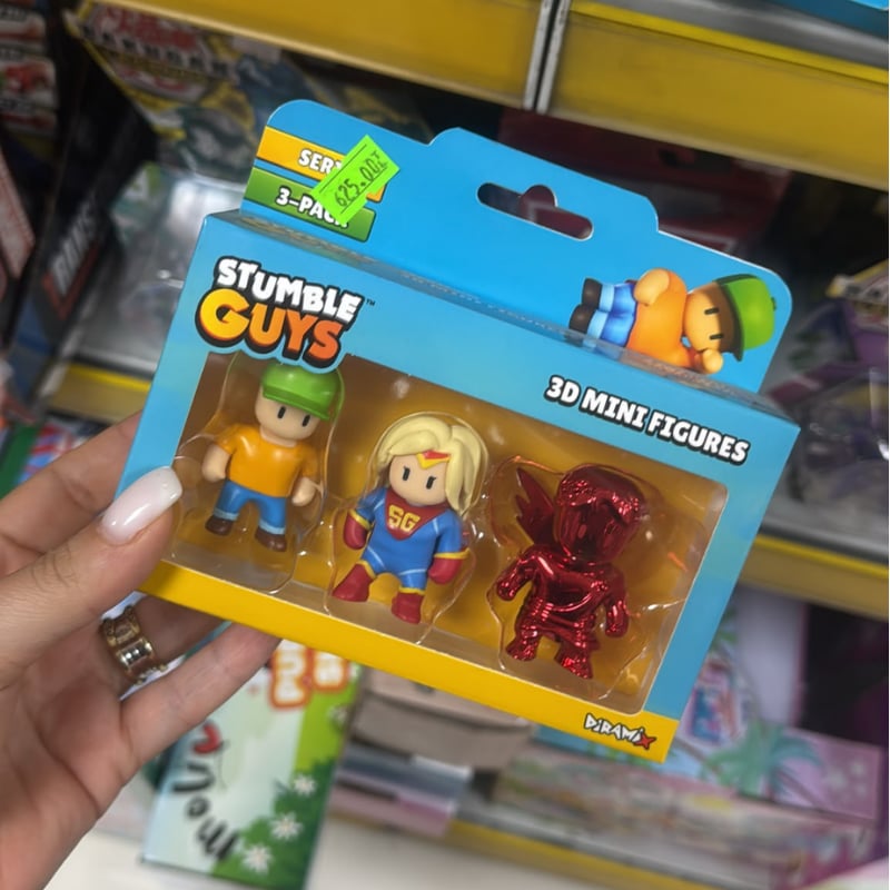 MATTELStumble Guys 3'lü Mini Figür Seti Karışık Seçenekler S1 TUY010008056379172314