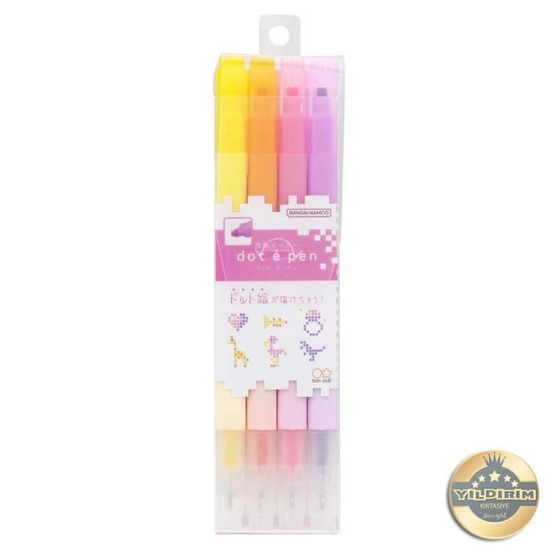 Sun-Star Dot e pen kalem 4'lü set