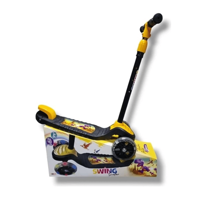 SWİNGSWİNG SCOOTER SARI IŞIKLI SWSC6-18683318450808