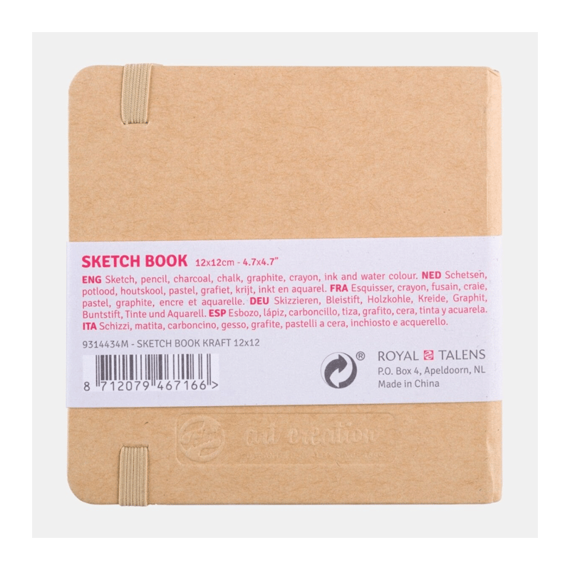 TALENSTAC SK.BLOCK 140 GR KRAFT 12X123K.RT9314434M