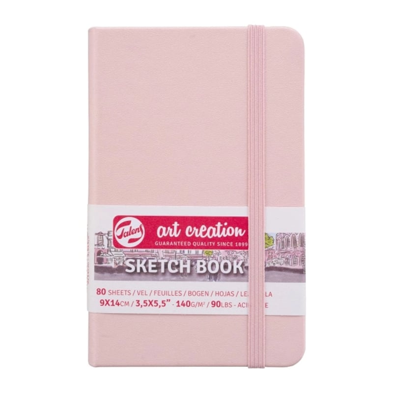 TALENSTAC SKETCH BOOK P.PINK 9X14 140G3K.RT9314011M
