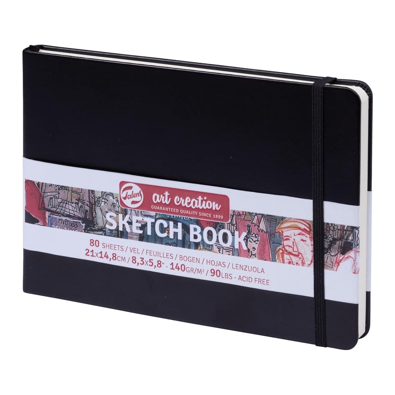 TALENSTAC SKETCH BOOK SW BLACK 14,8X213K.RT9314005M
