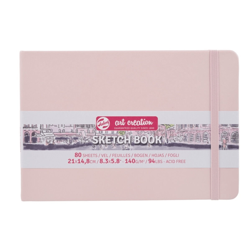 TALENSTalens Art Cre. Sketchbook Pastel Pink 21x153K.RT9314015M