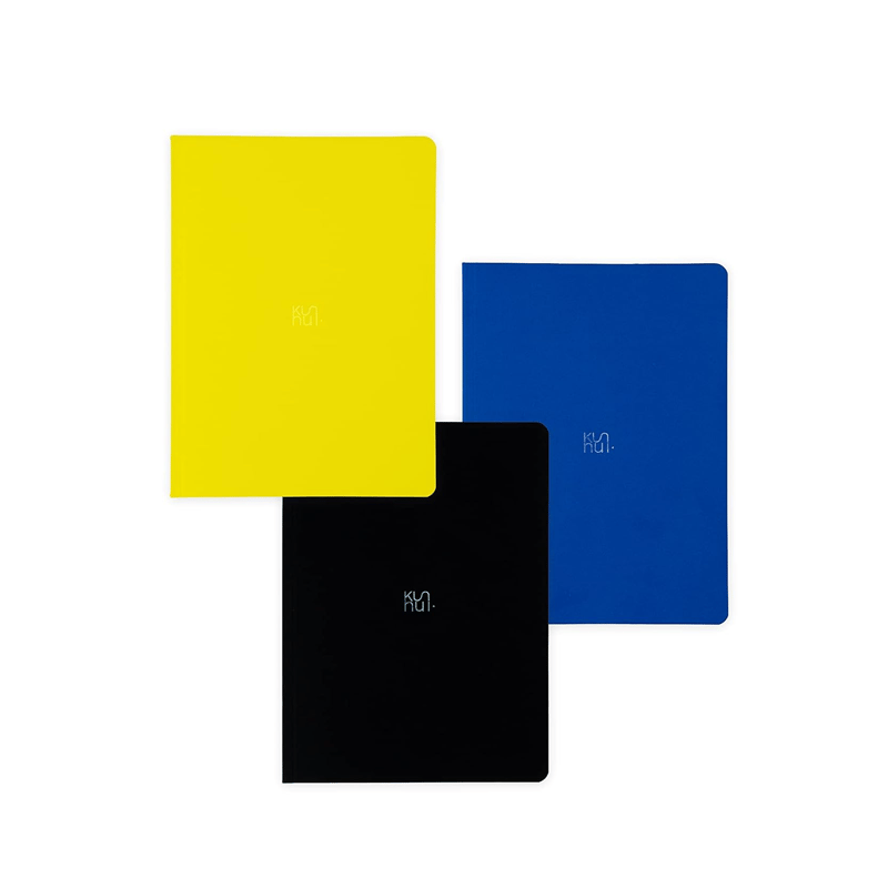 KUNNUİTHİN FLEXİABLE JOURNAL NOTEBOOK 12X16 MAVİ8435449351956