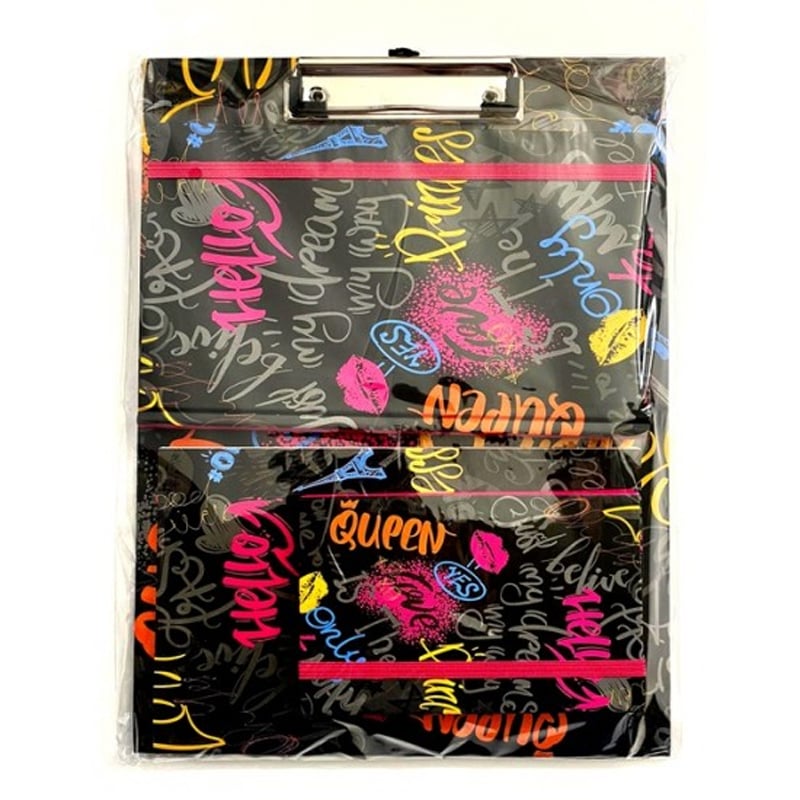 TİGRATİGRA SEKRETERLİK-DEFTER SETİ ANTRESİT QUEEN8699096121151