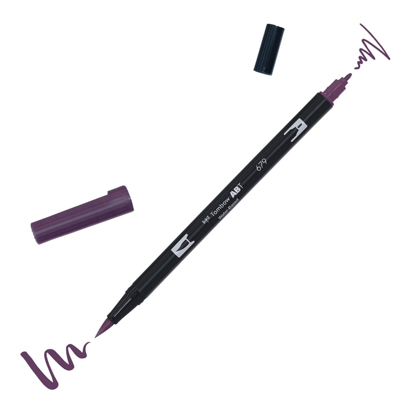 MarkasızTombow Abt Dual Brush Pen Çift Fırça Uç Çizim Kalemi 679273180-064