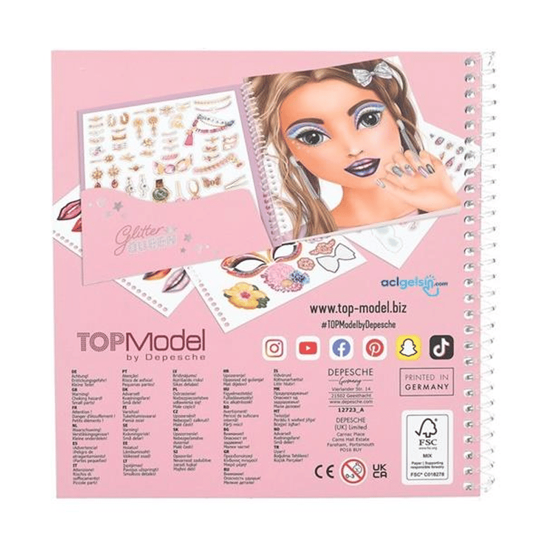 Top ModelTop Model Queen Yüz Tasarım Defteri4010070664442