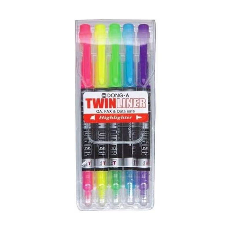 DONG-ATWINLINER SOFT FOSFORLU KALEM 5'Lİ SET359182-001