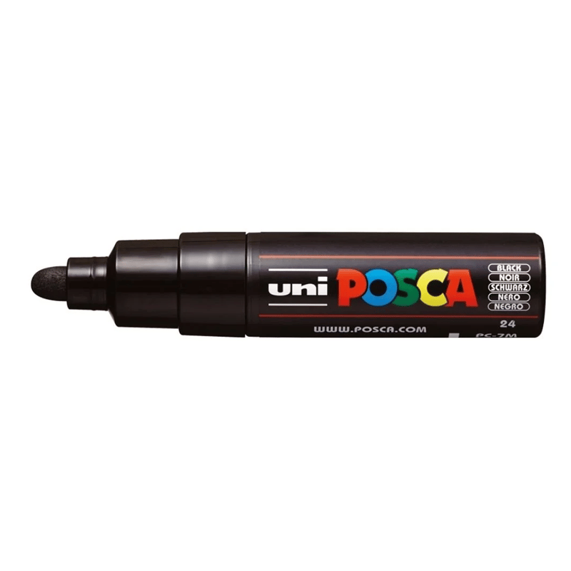 UNİBALLUNİ-BALL PC-7M -POSCA SU BAZLI MARKER SİYAH 4,5-5,5Y00049588