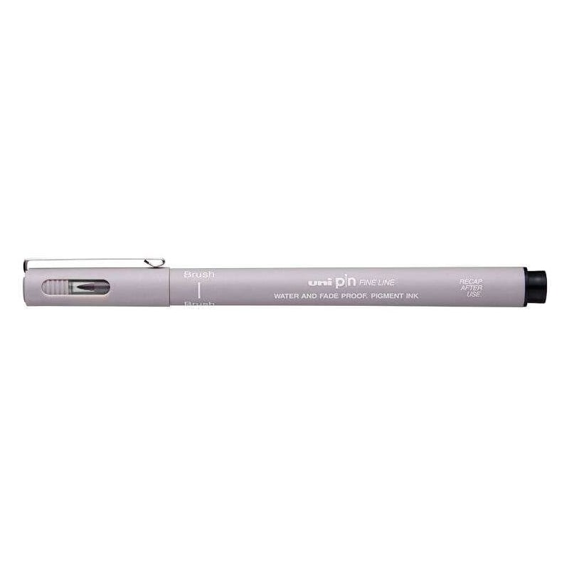 MarkasızUni Pin Brush Fineline Fırça Uçlu Kalem Light Grey98610-011